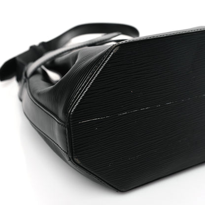 Louis Vuitton Epi Sac D'Epaule GM Black Black 7 of 9