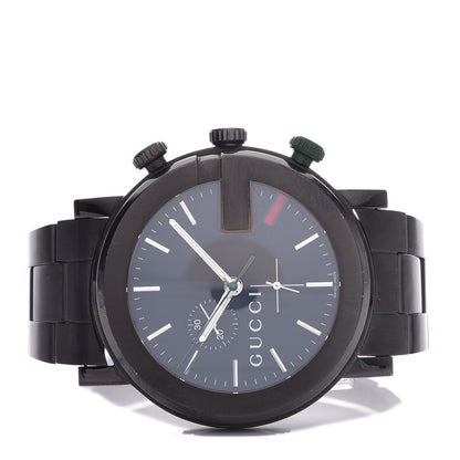 Gucci PVD Stainless Steel 44mm 101M G-Chrono Quartz Watch Black 3 of 10