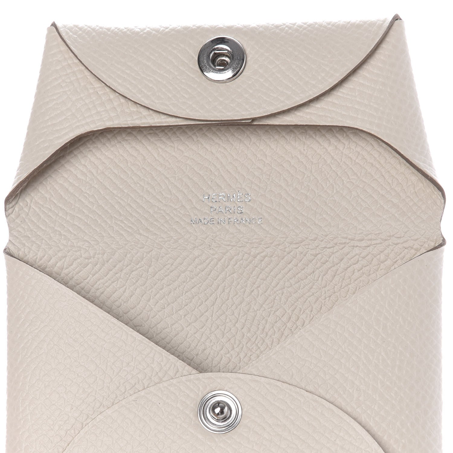 Hermes Epsom Bastia Coin Purse Craie 6 of 7