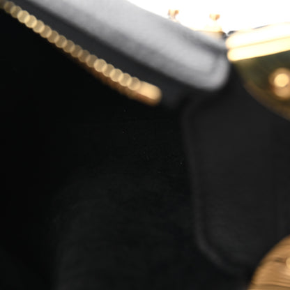 Louis Vuitton Grained Calfskin Side Trunk PM Black 5 of 9