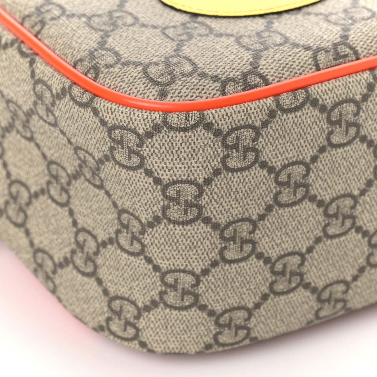 GG Supreme Monogram Kids Hedgehog Backpack Ebony Multicolor