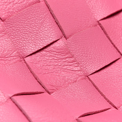 Bottega Veneta Nappa Maxi Intrecciato The Pouch Oversized Clutch Pink 8 of 9