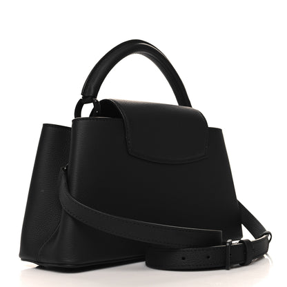 Louis Vuitton Taurillon Capucines East West MM Matte Black 3 of 11