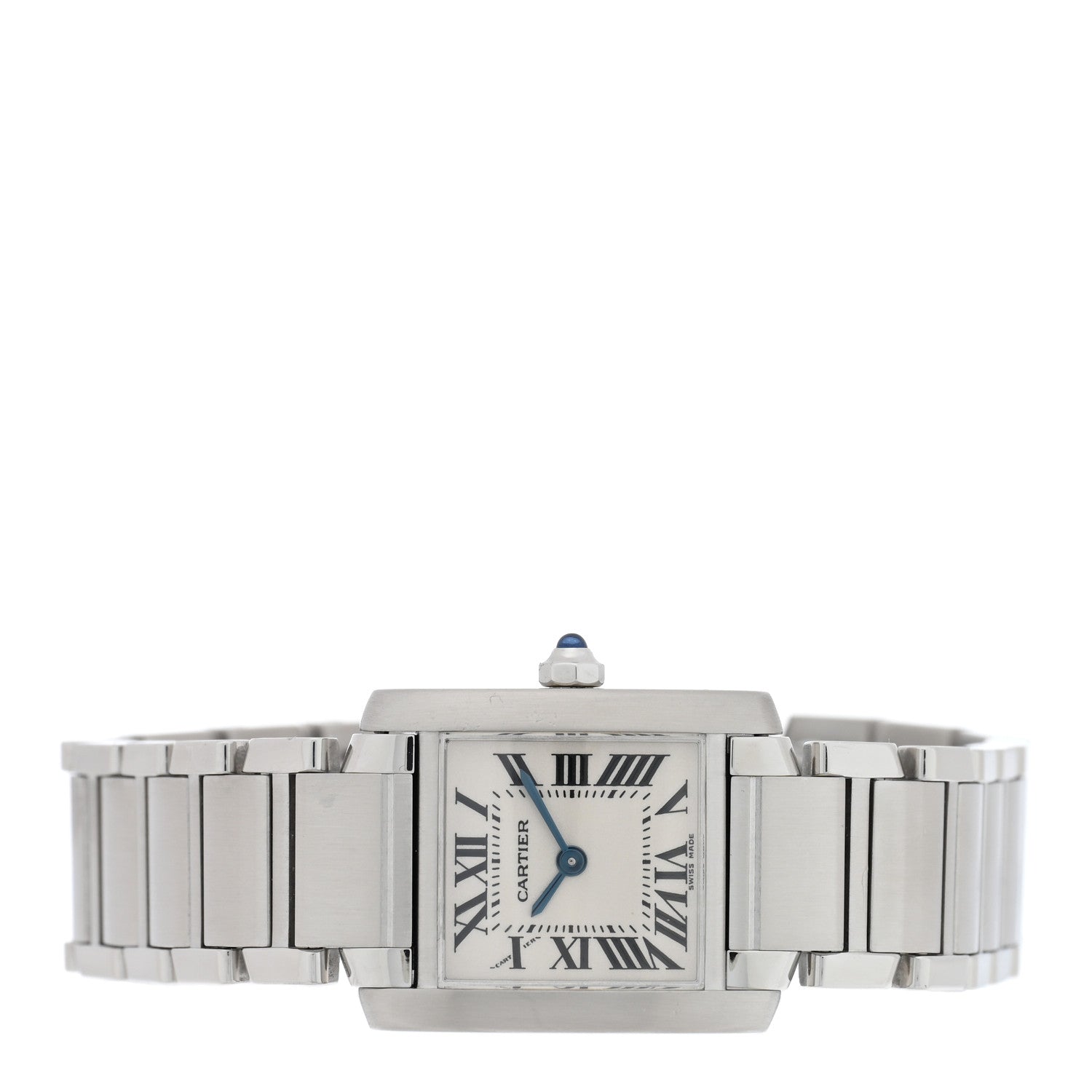 Cartier Stainless Steel 20mm Tank Francaise Quartz Watch 2 of 4