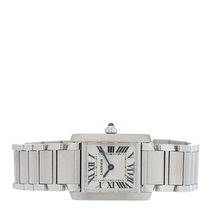 Cartier Stainless Steel 20mm Tank Francaise Quartz Watch 2 of 4