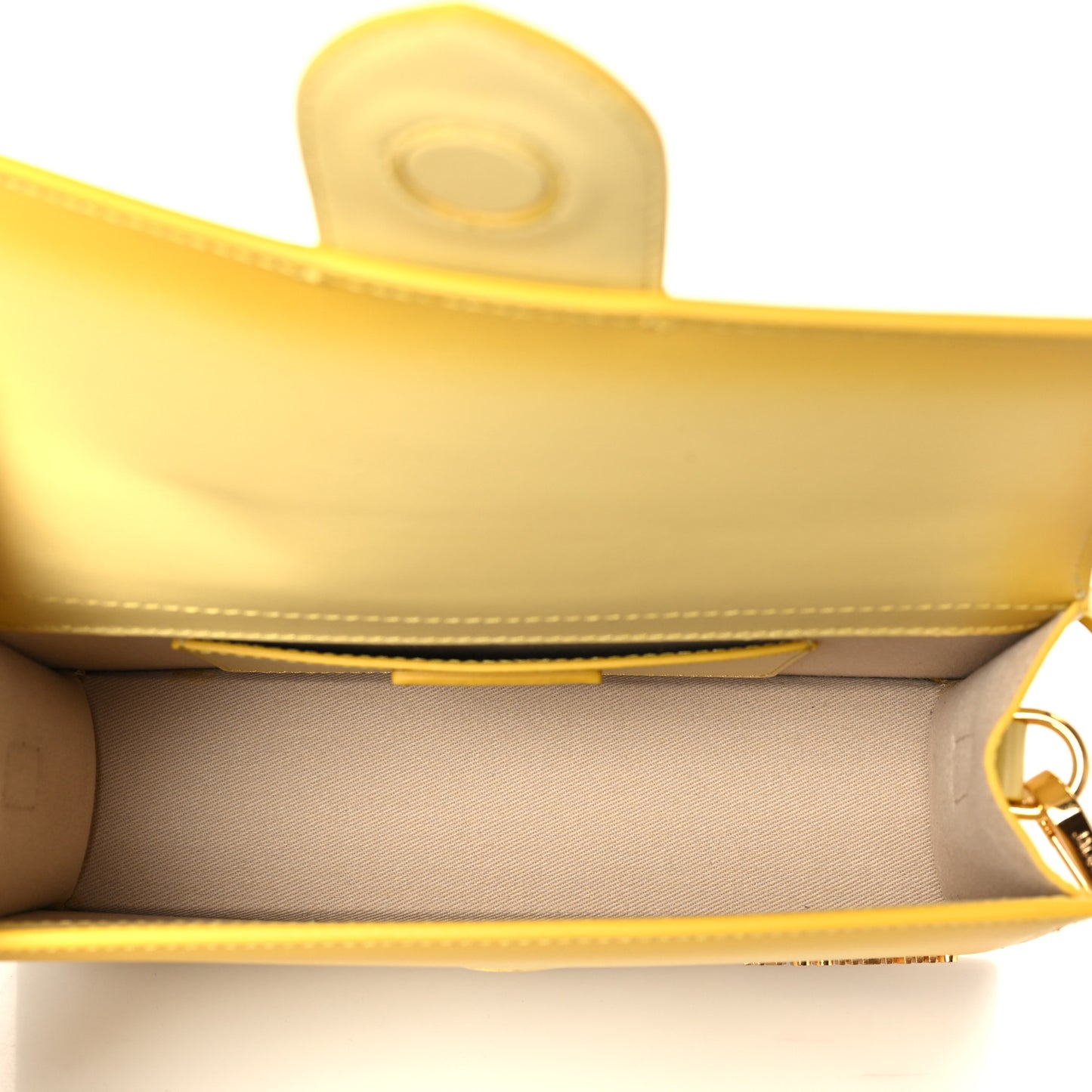 Smooth Calfskin Le Grand Bambino Yellow