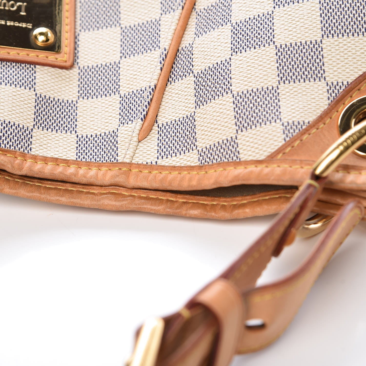 Louis Vuitton Damier Azur Galliera PM 9 of 17