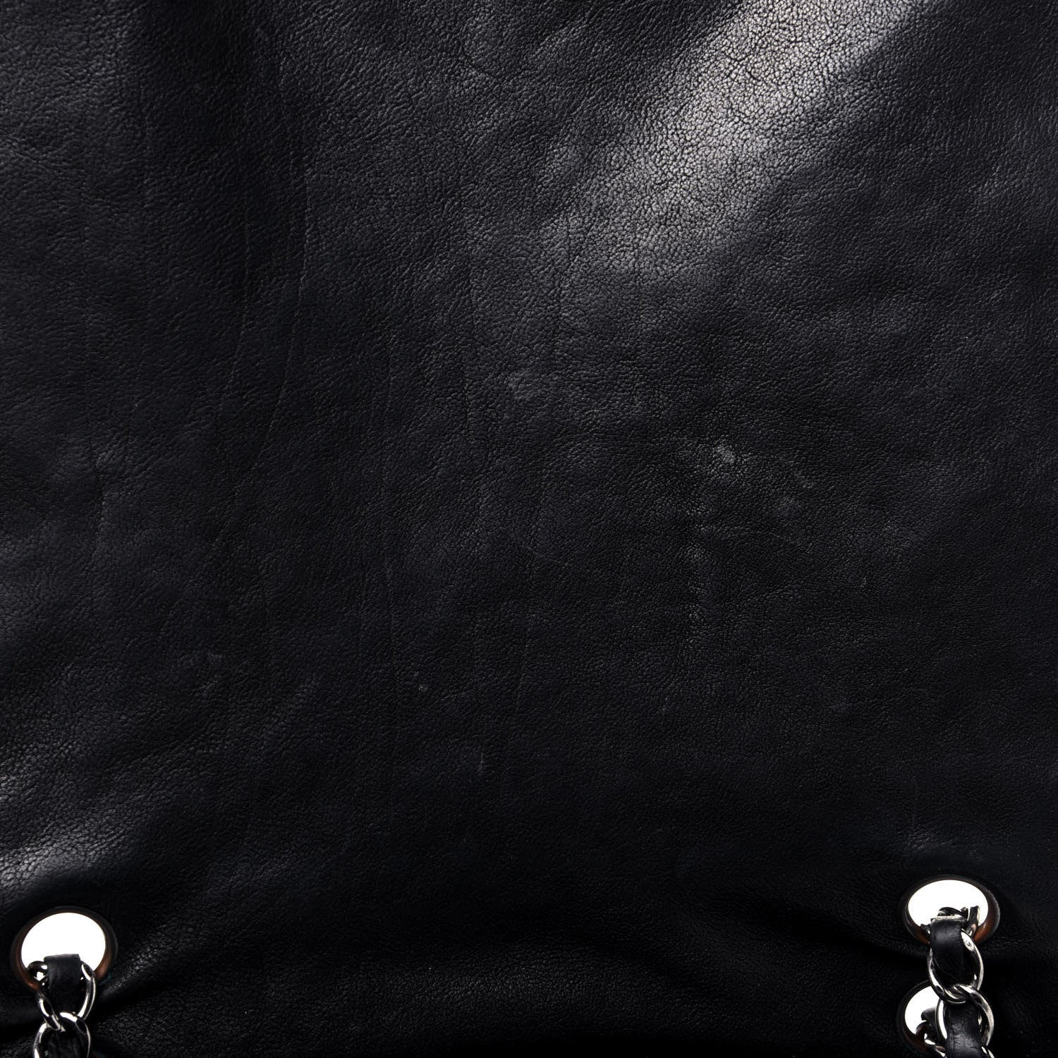 Chanel Calfskin Diamond Stitch Large Messenger Black 12 of 26