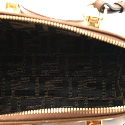 Fendi Canvas Vitello FF Multicolor Embroidered Mini By The Way Top Handle Boston Bag Multicolor 5 of 10