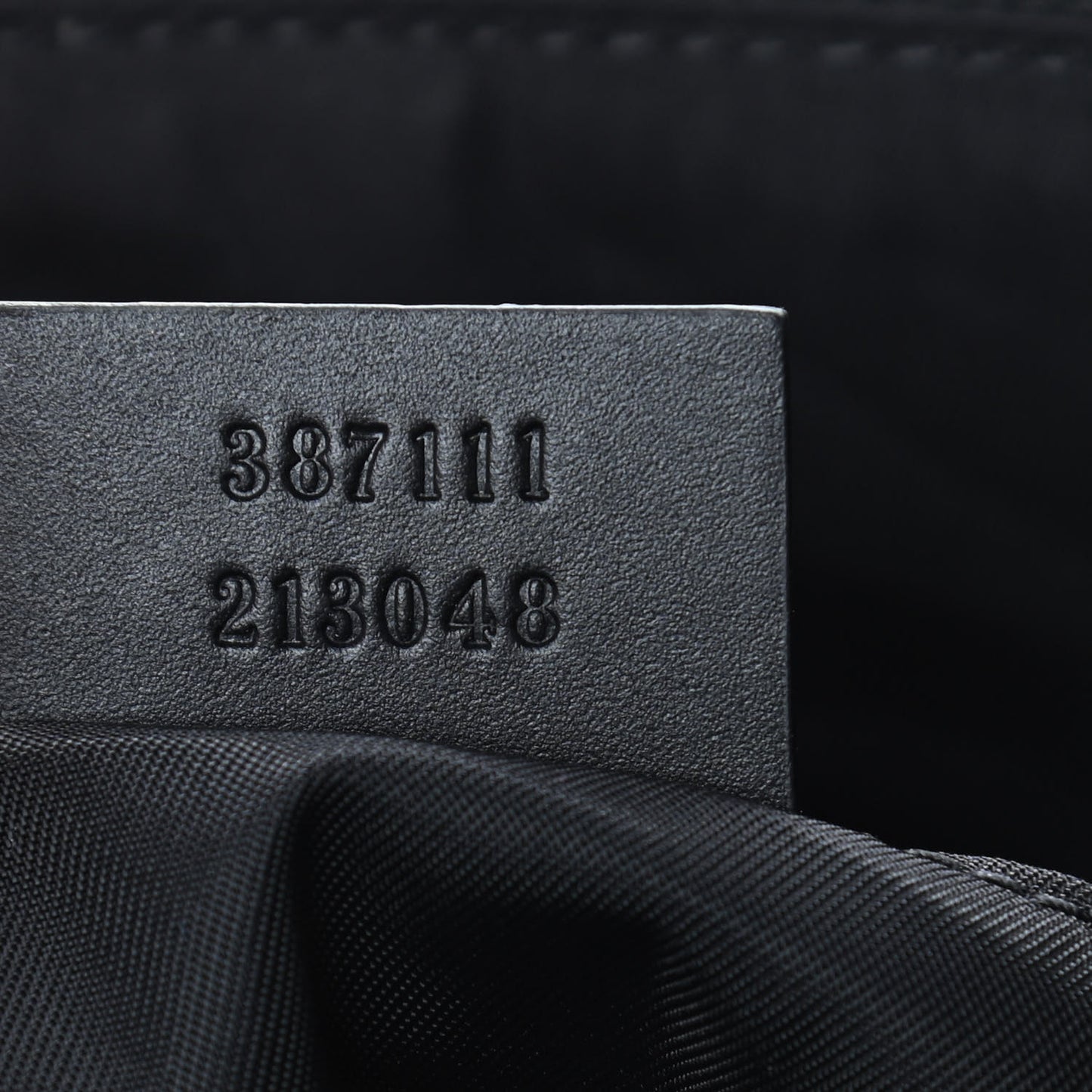 GG Supreme Monogram Web Messenger Bag Black