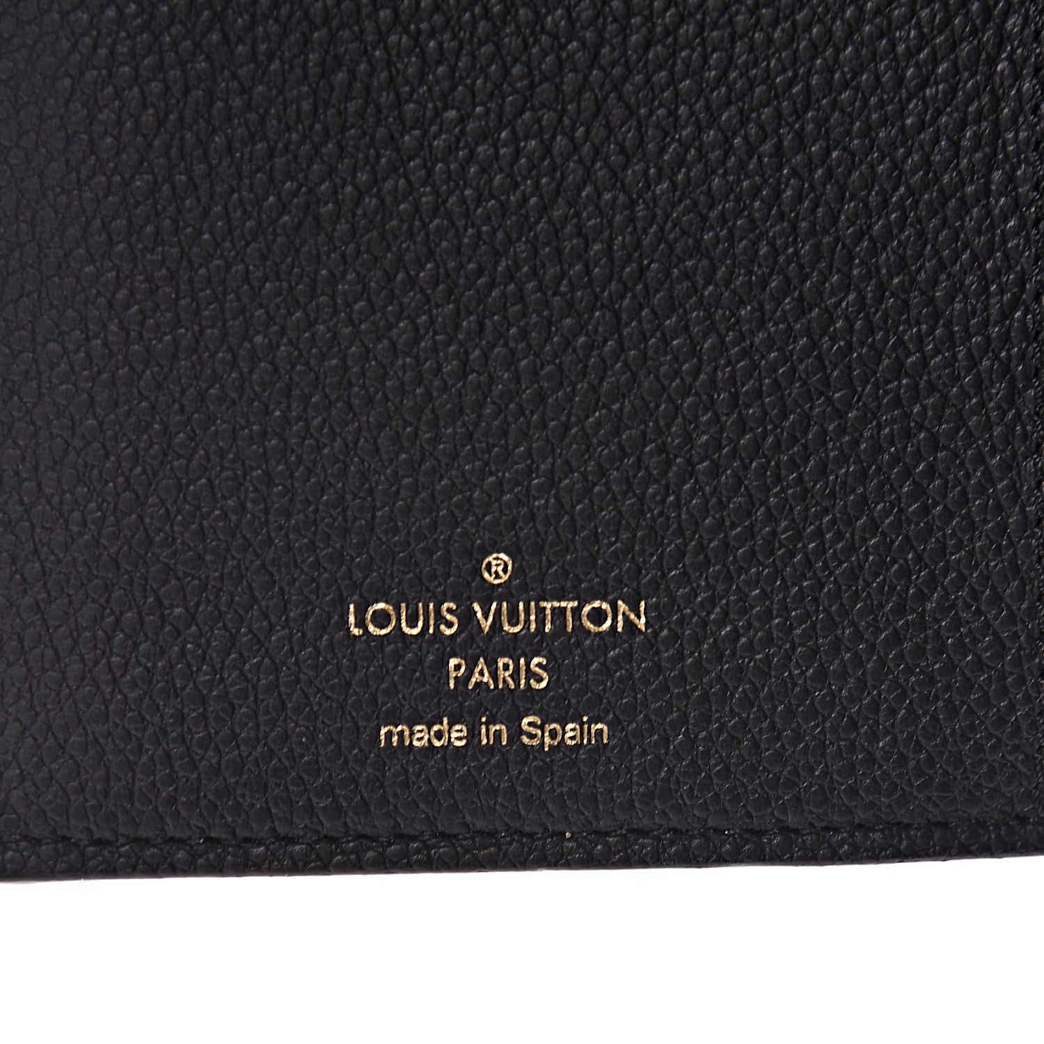 Louis Vuitton Monogram Pallas Compact Wallet Black 6 of 7