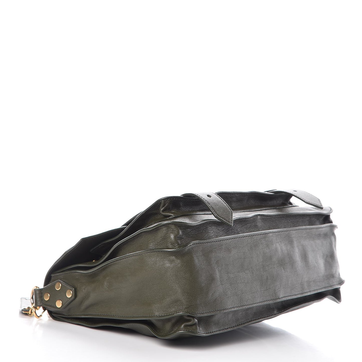 Lambskin Medium PS1 Satchel Military