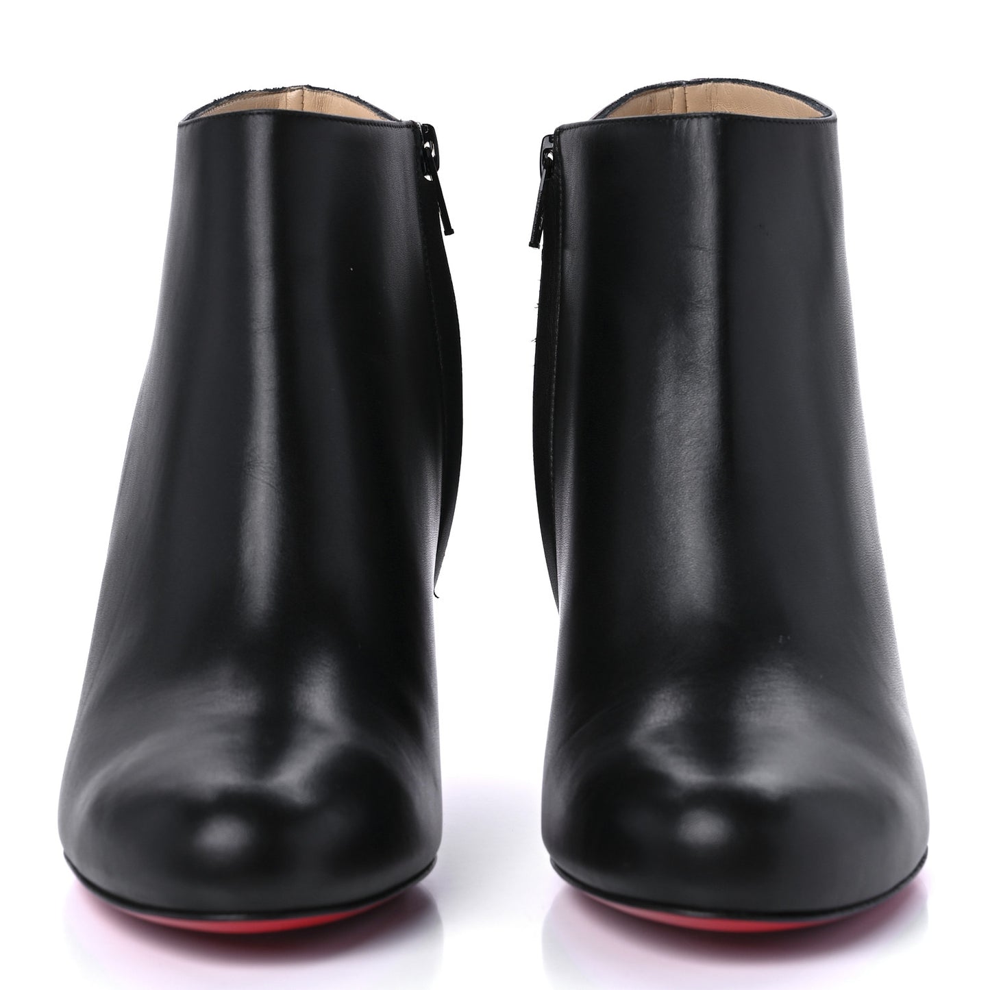 Calfskin Belle 85 Ankle Boots 41 Black