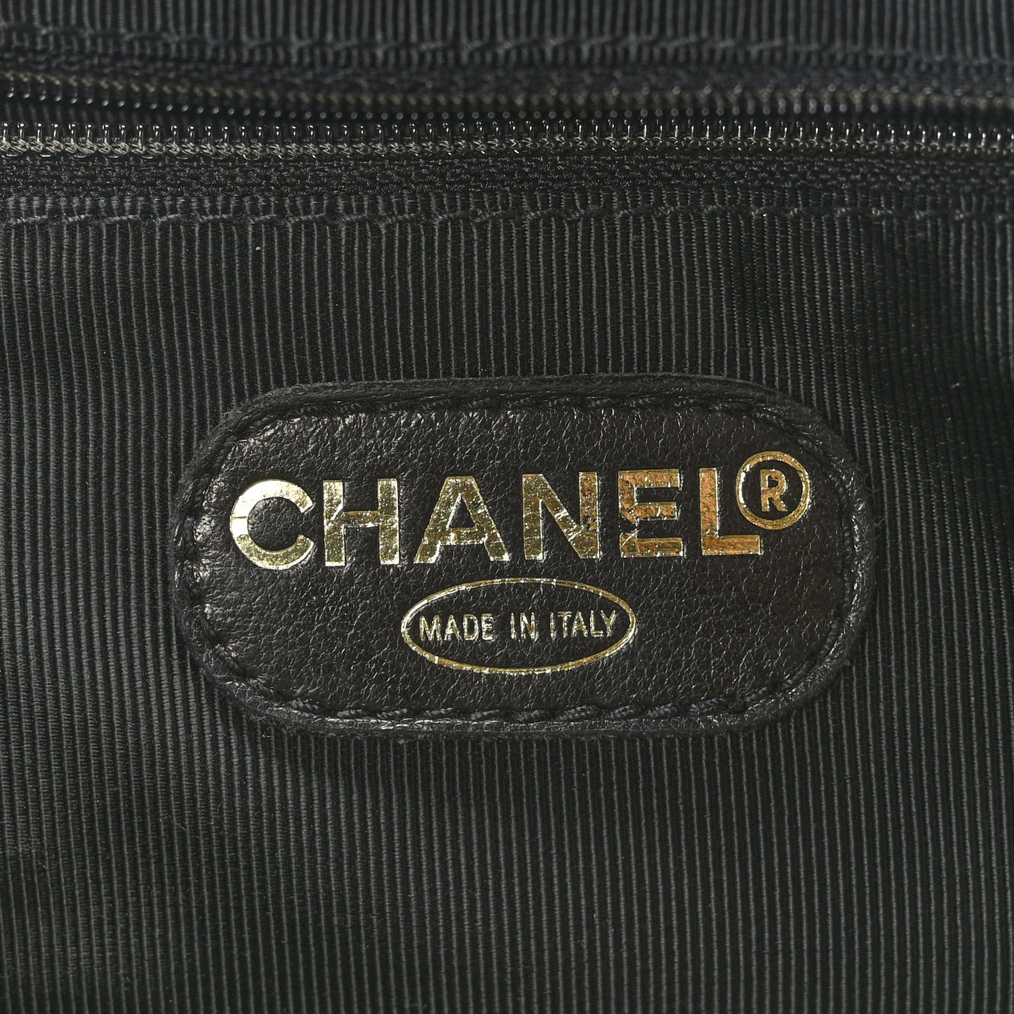 Caviar Quilted Flap Shoulder Bag Black