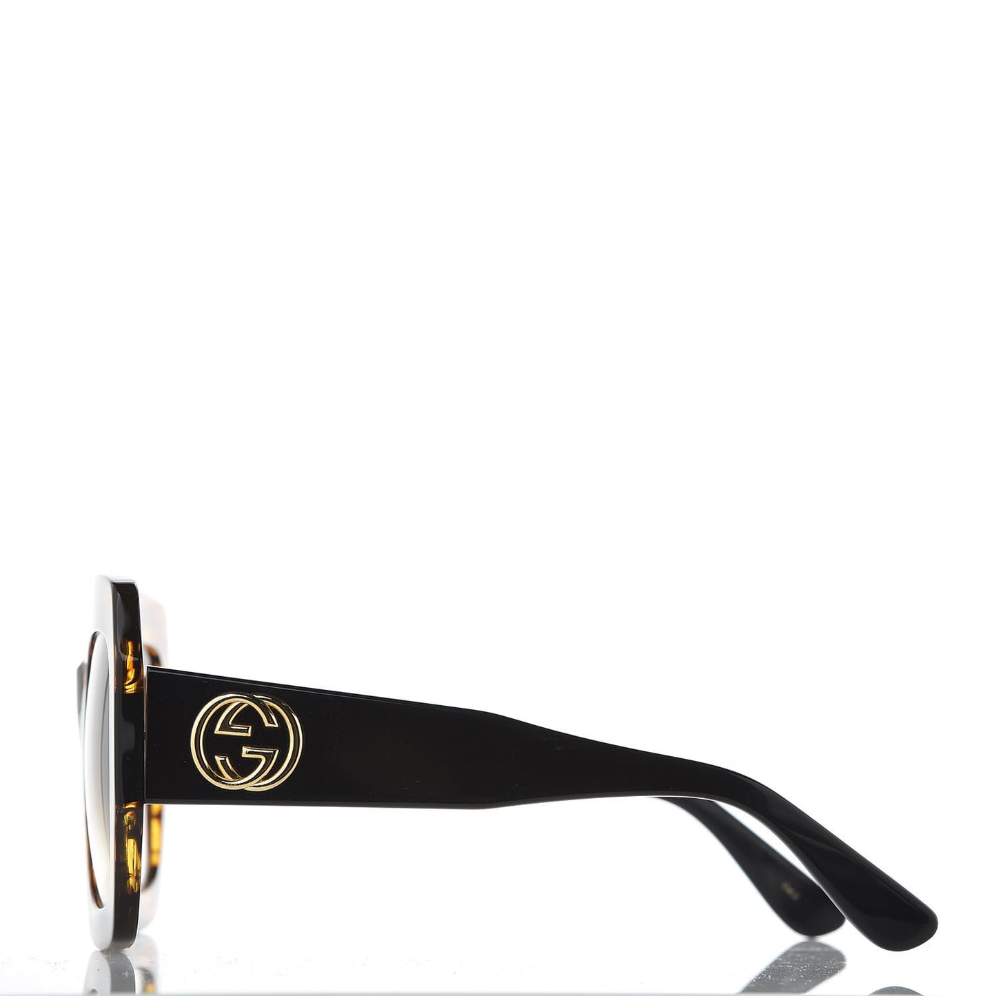 Square Frame GG0178S Sunglasses Havana