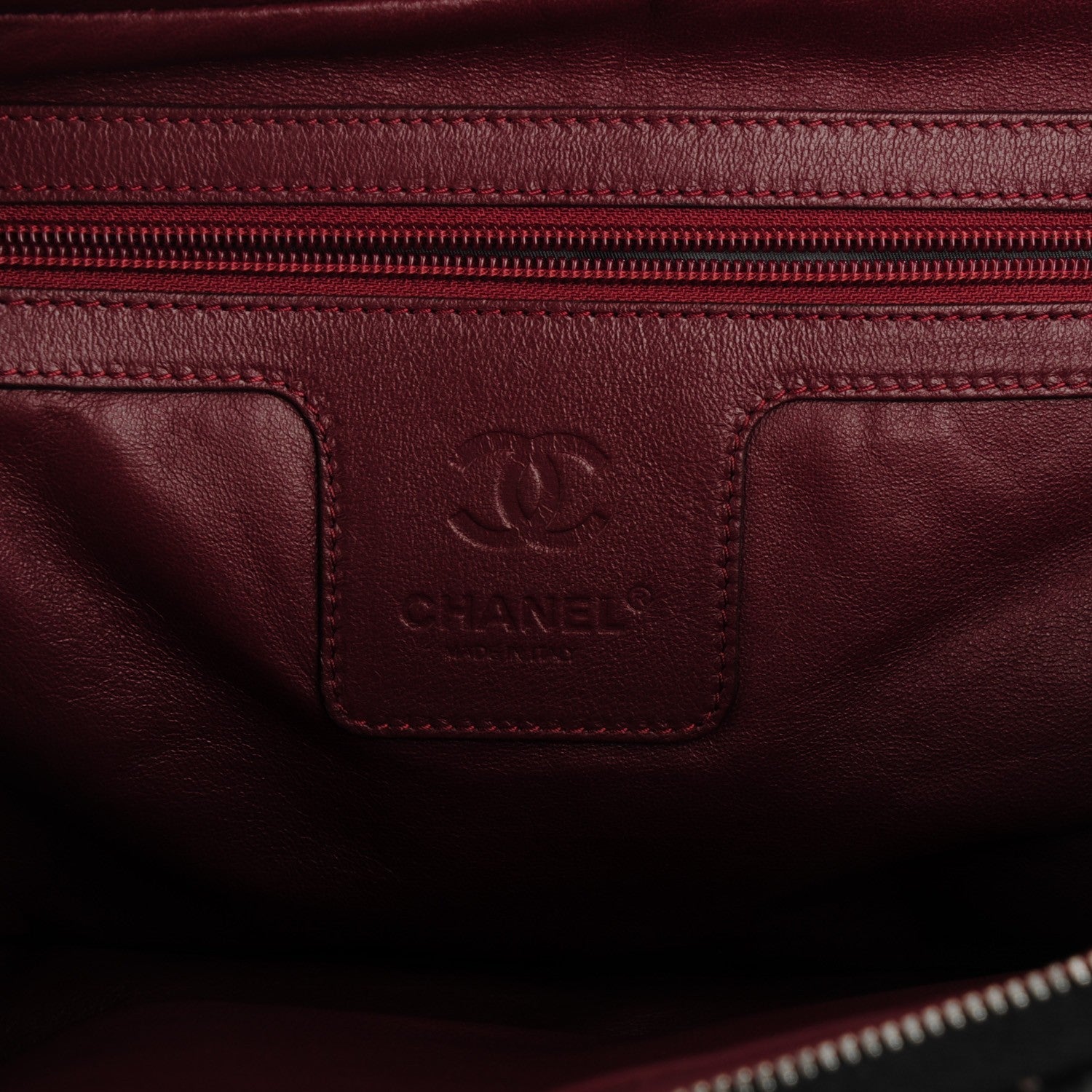 Chanel Caviar Coco Cocoon Bowler Black 6 of 7