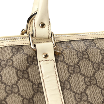 Gucci GG Plus Monogram Medium Joy Boston Off White 11 of 12