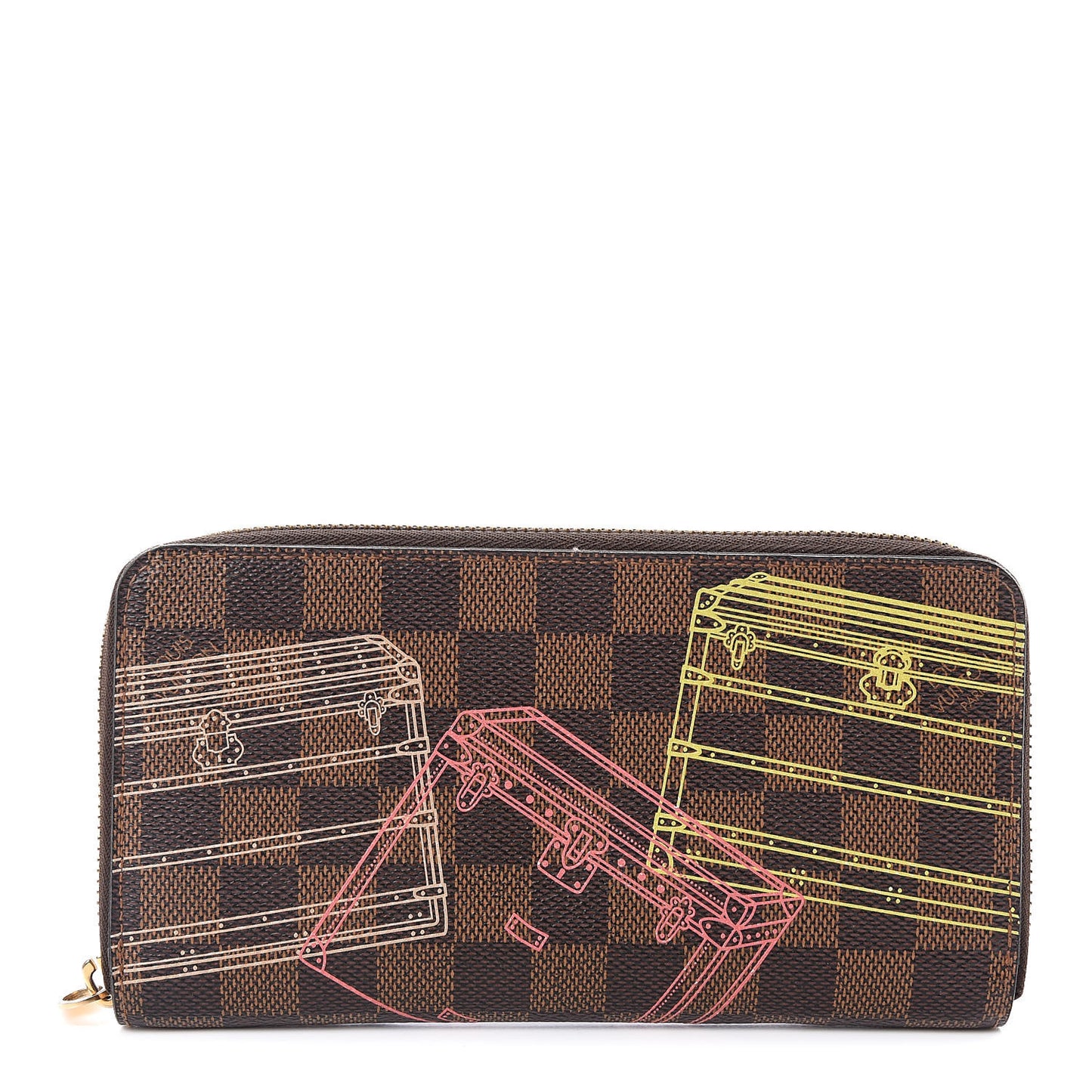 Damier Ebene 2014 Christmas Animation Zippy Wallet