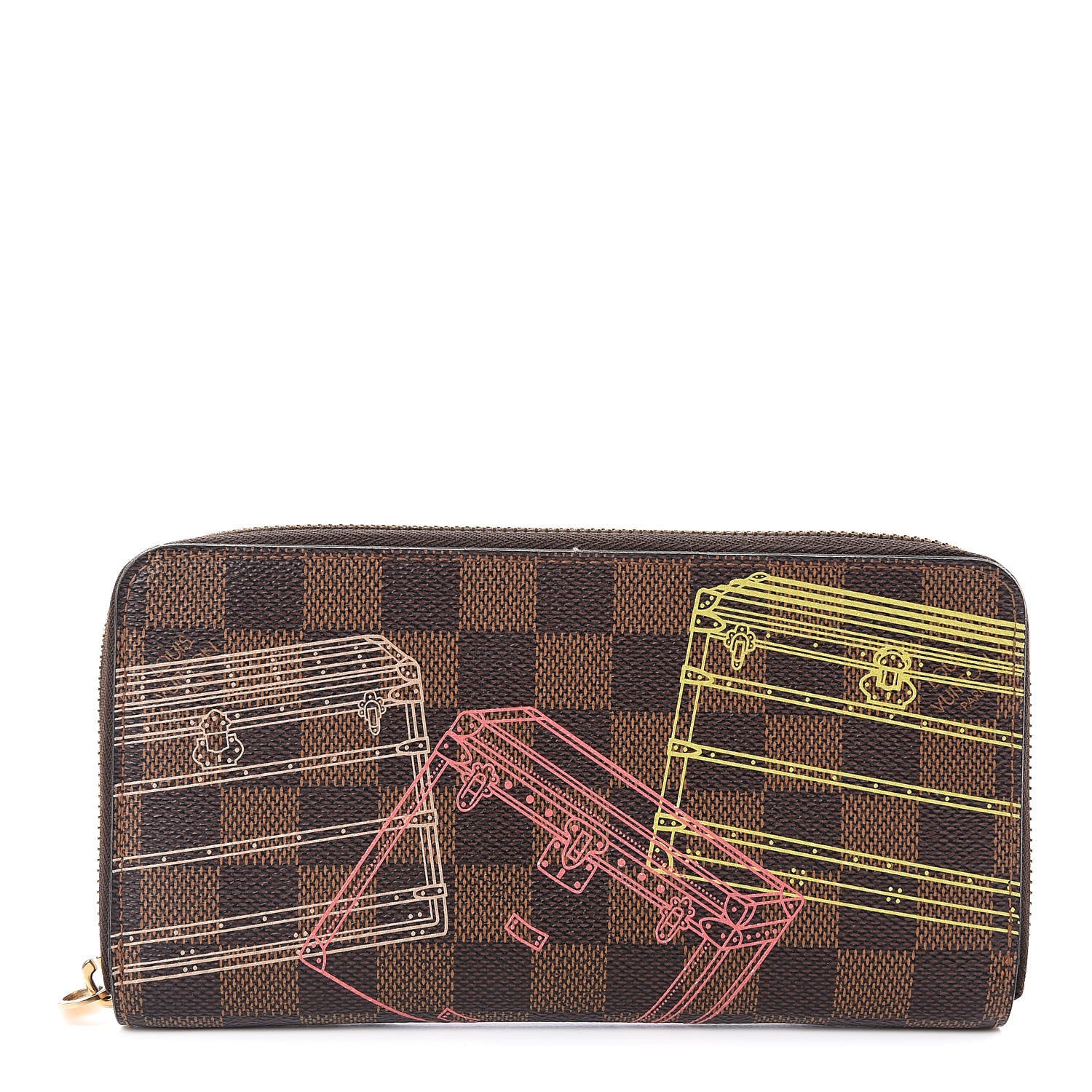 Louis Vuitton Damier Ebene 2014 Christmas Animation Zippy Wallet 1 of 8