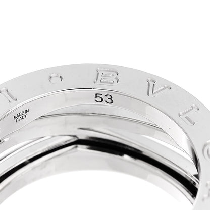 Bulgari 18K White Gold B.Zero1 Legend Three-Band Ring 53 6.25 6 of 7