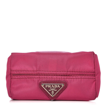 Prada Tessuto Nylon Cosmetic Pouch Bag Dalia Pink 1 of 7