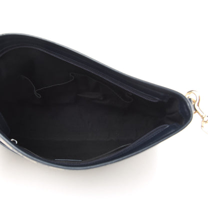 Gucci GG Plus Monogram Medium Flat Messenger Bag Navy 5 of 13