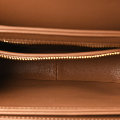 Celine Shiny Calfskin Teen Triomphe Bronze 4 of 10