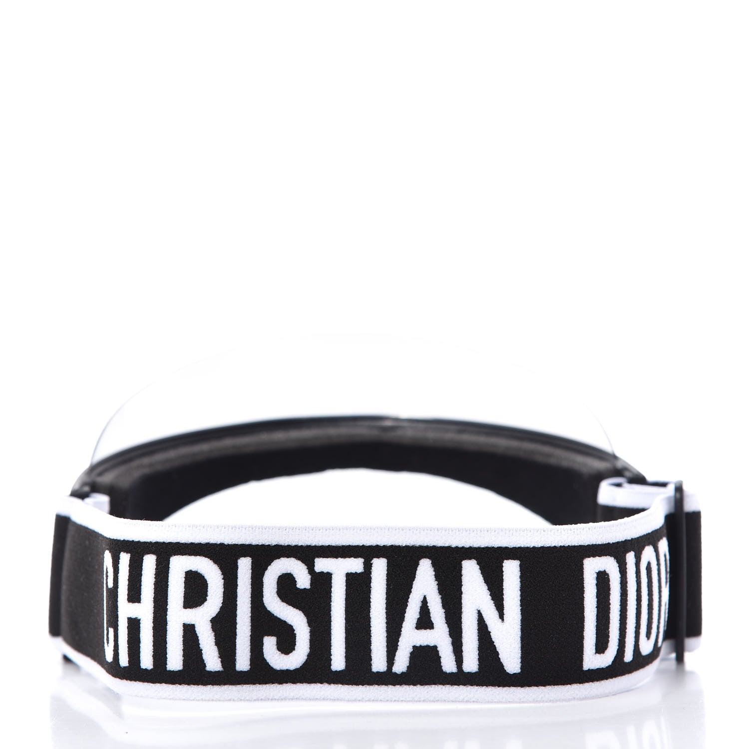 Christian Dior Mirrored DiorClub1 Sun Visor Black 7 of 10