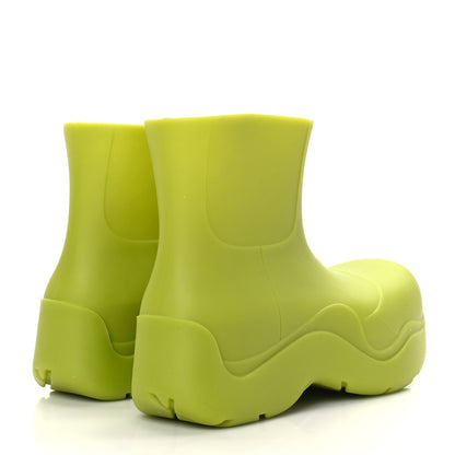 Bottega Veneta Rubber Puddle Ankle Boots 36 Kiwi 4 of 7