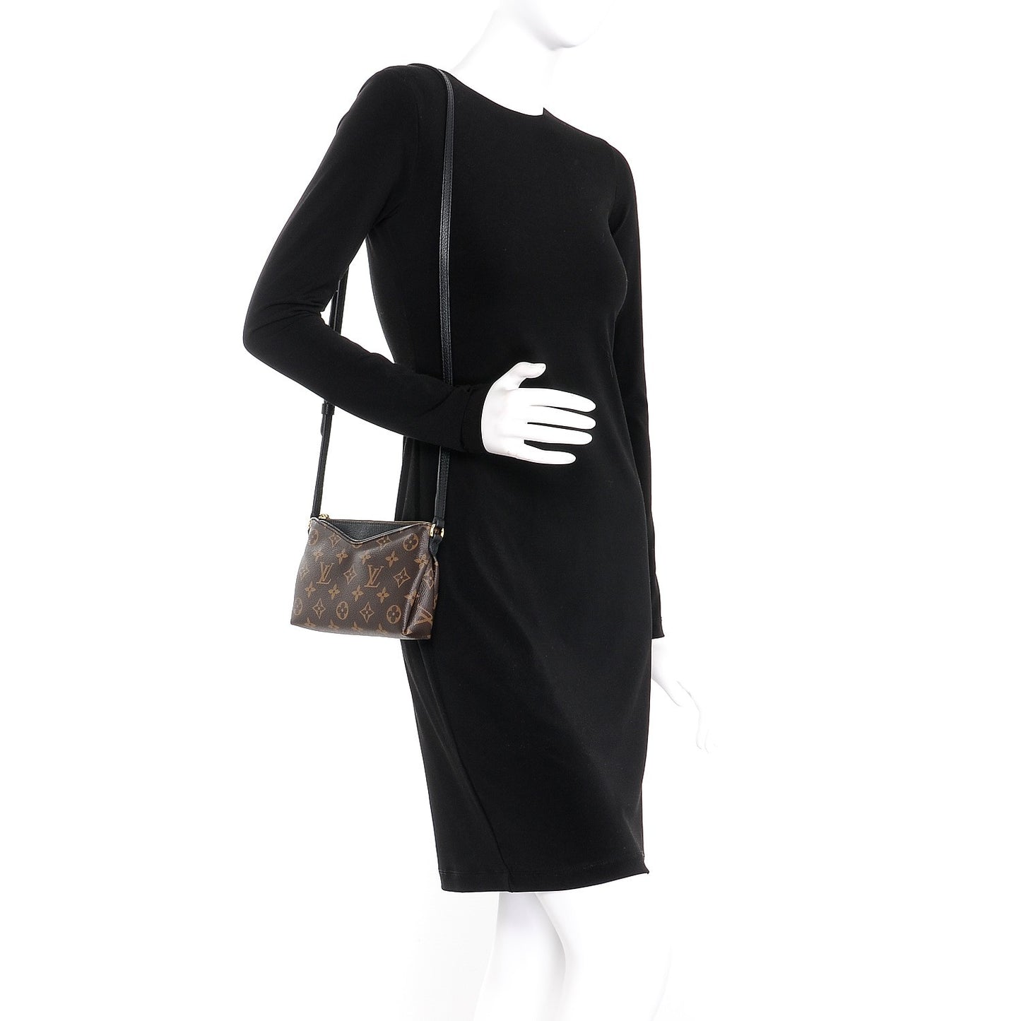 Monogram Pallas Crossbody Black