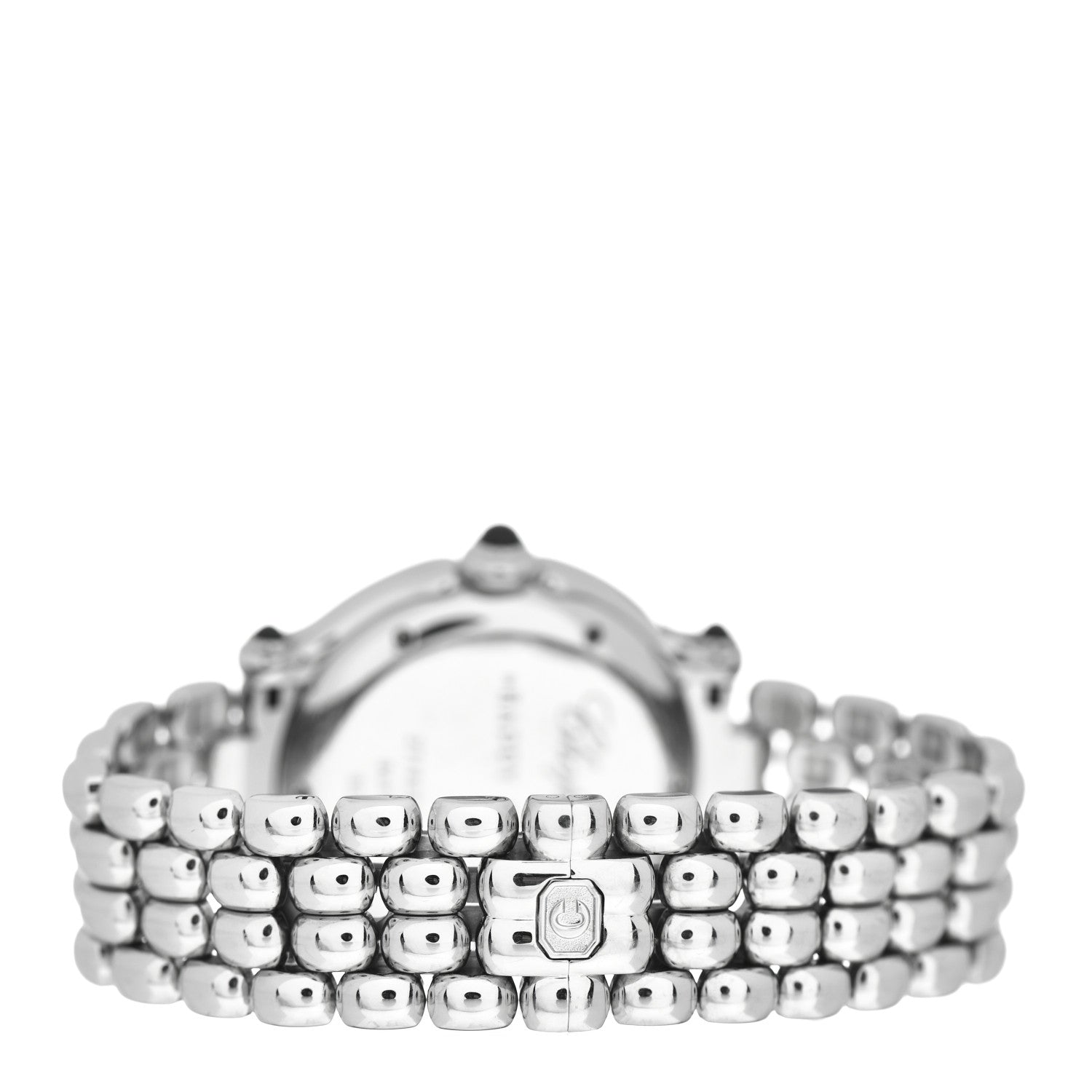 Chopard Stainless Steel 7 Diamond 32mm Happy Sport Quartz Watch 3 of 4