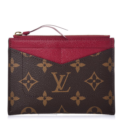 Louis Vuitton Monogram Zipped Card Holder Fuchsia 1 of 7