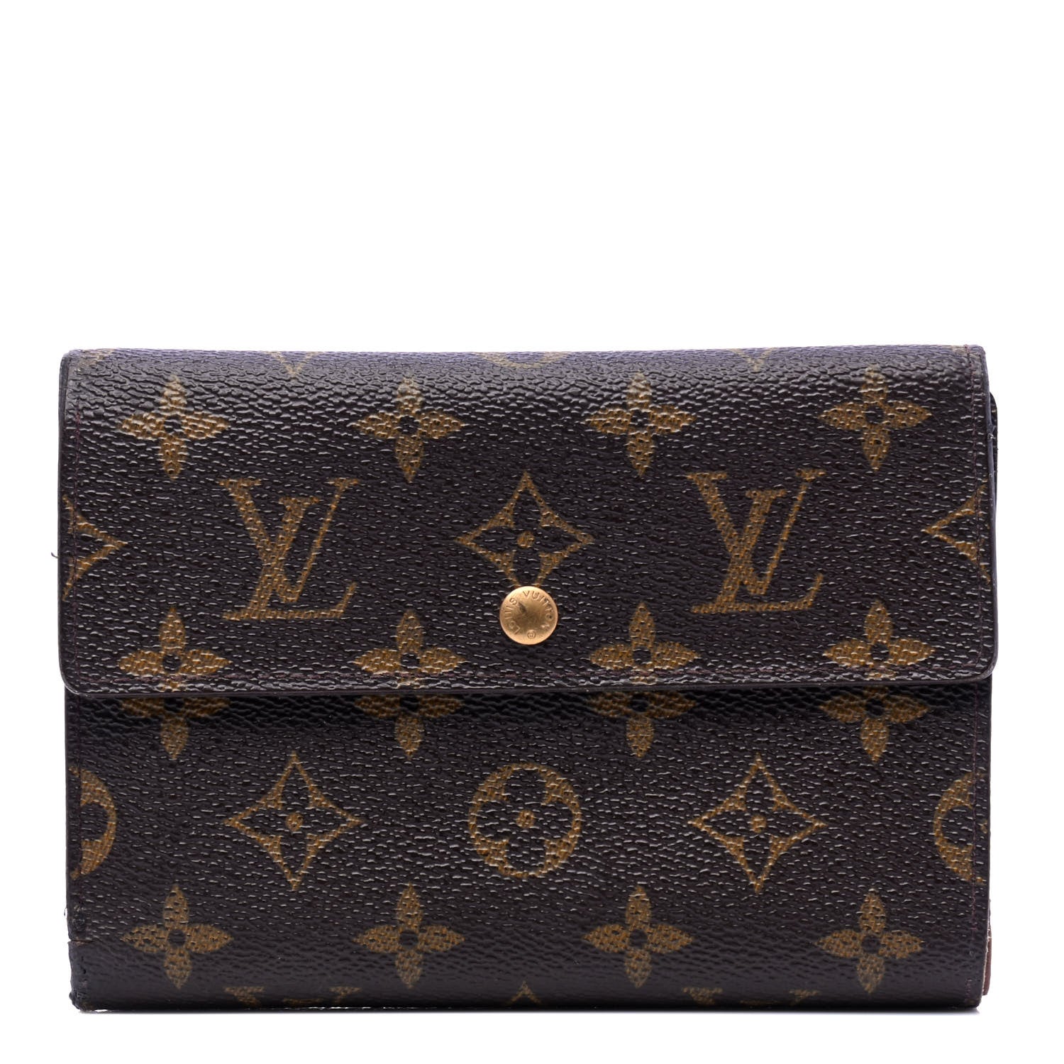 Louis Vuitton Monogram Porte Tresor Etui Papiers Wallet 1 of 6