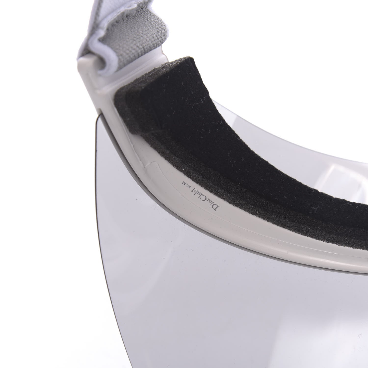 Christian Dior Mirrored DiorClub1 Sun Visor Grey 7 of 8