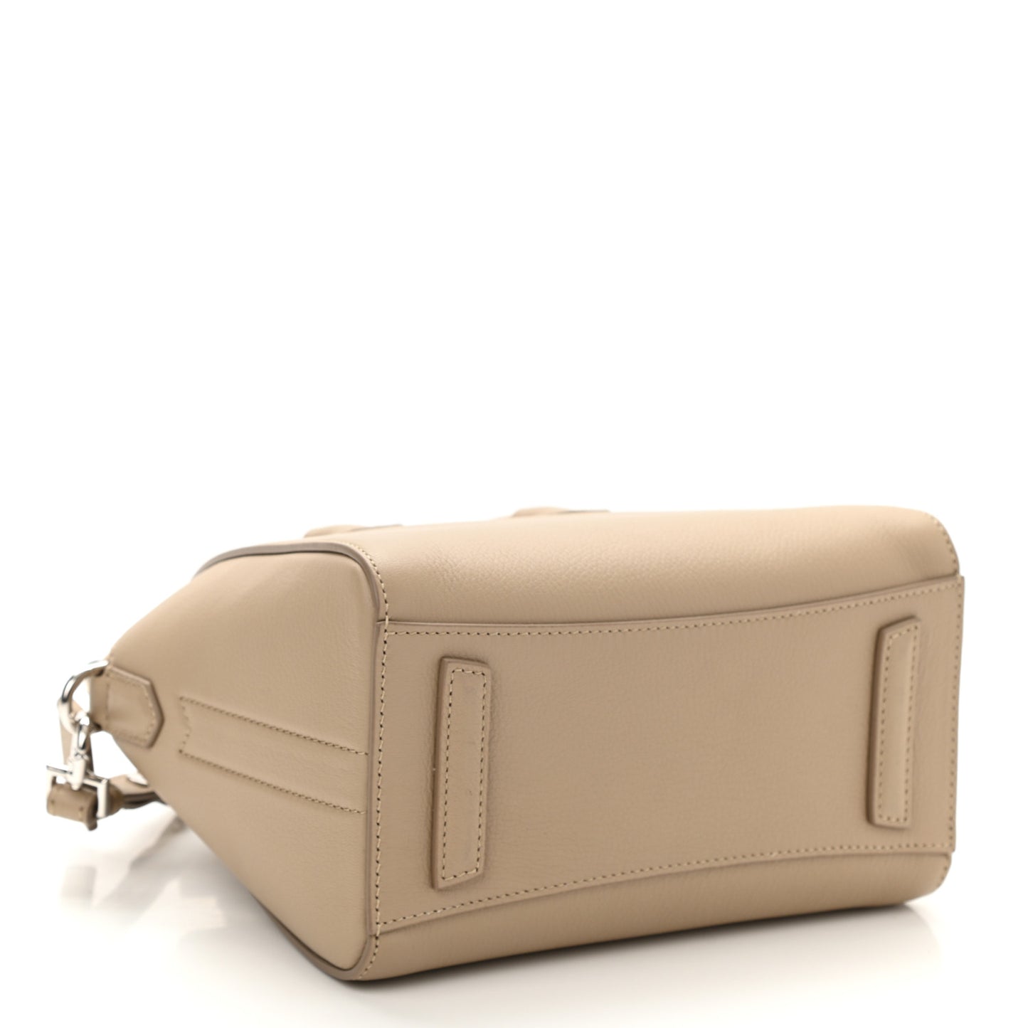Sugar Goatskin Small Antigona Light Beige