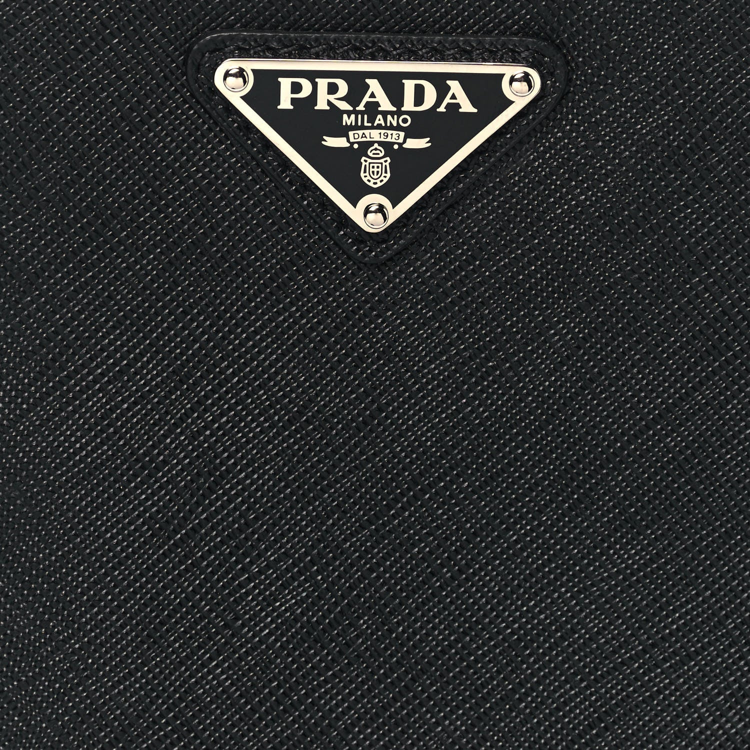 Prada Saffiano Harness Crossbody Bag Black 6 of 10