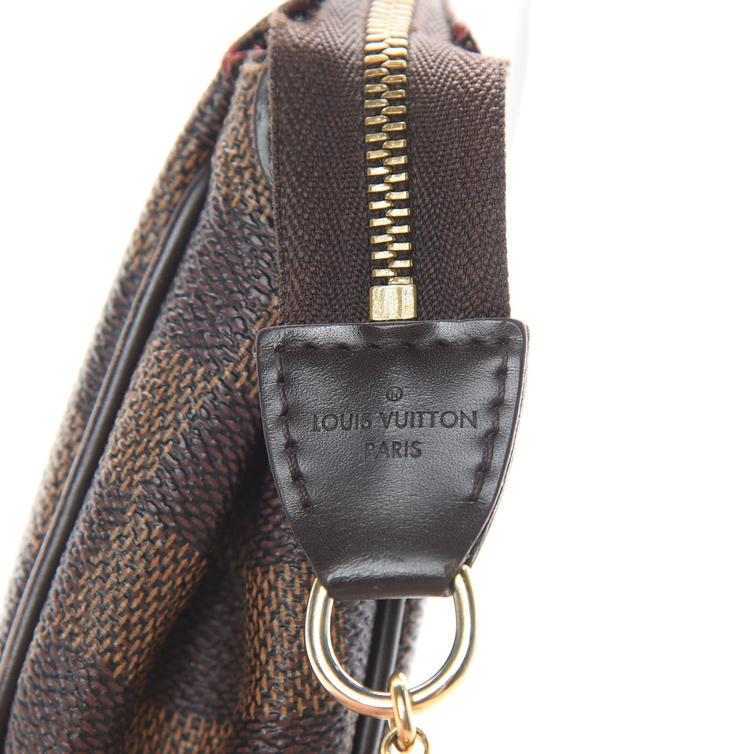 Louis Vuitton Damier Ebene Eva Clutch 6 of 17