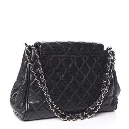 Chanel Caviar Quilted Timeless Accordion Flap Black 3 of 14