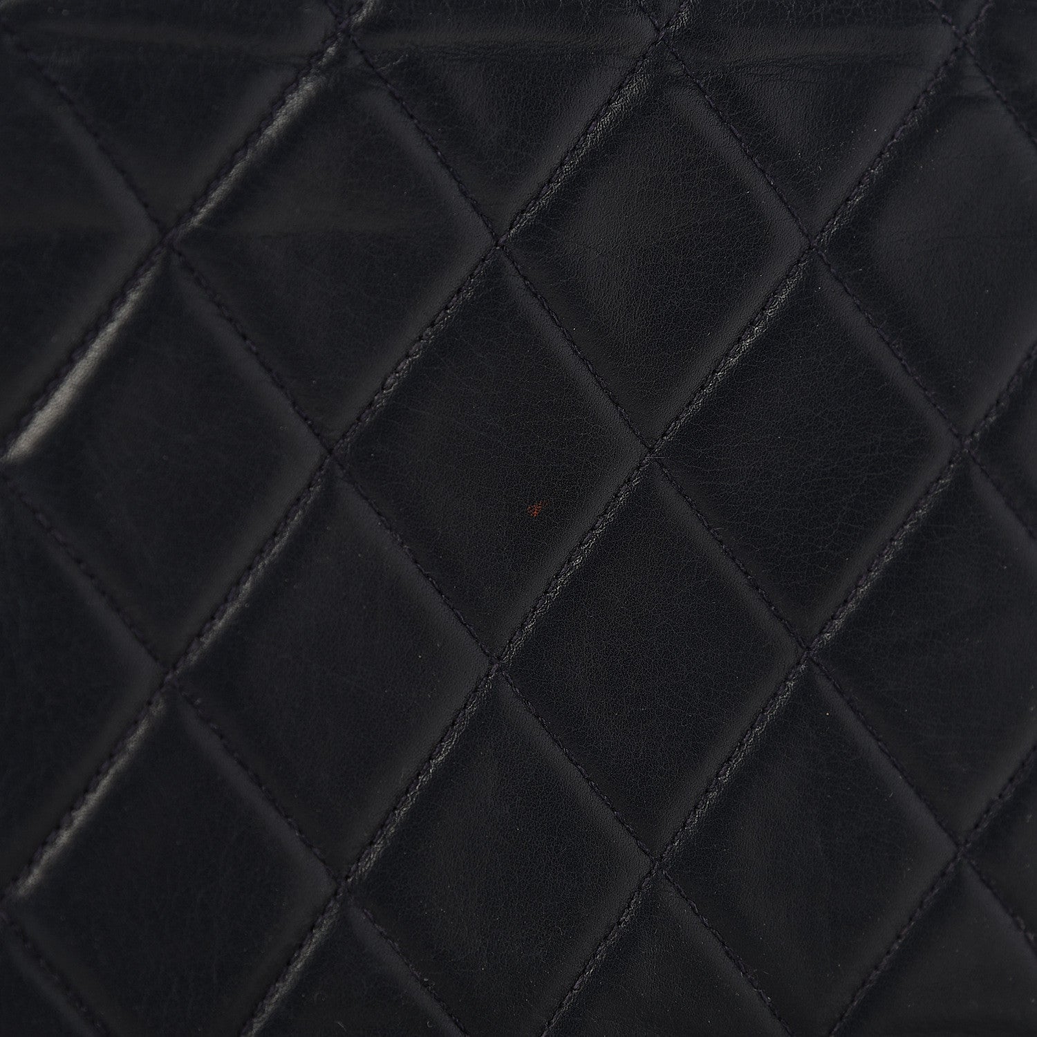 Chanel Lambskin Quilted Medium Single Flap Navy 12 of 13