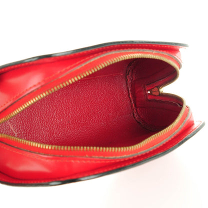 Louis Vuitton Epi Dauphine 17 Cosmetic Pouch Castillan Red 5 of 11