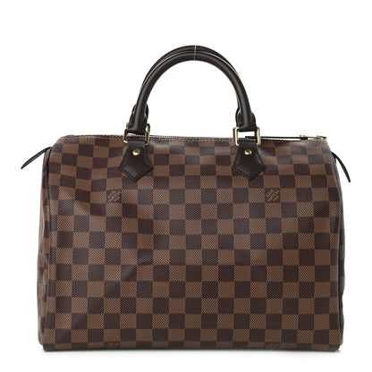 Louis Vuitton Damier Ebene Speedy 30 1 of 8