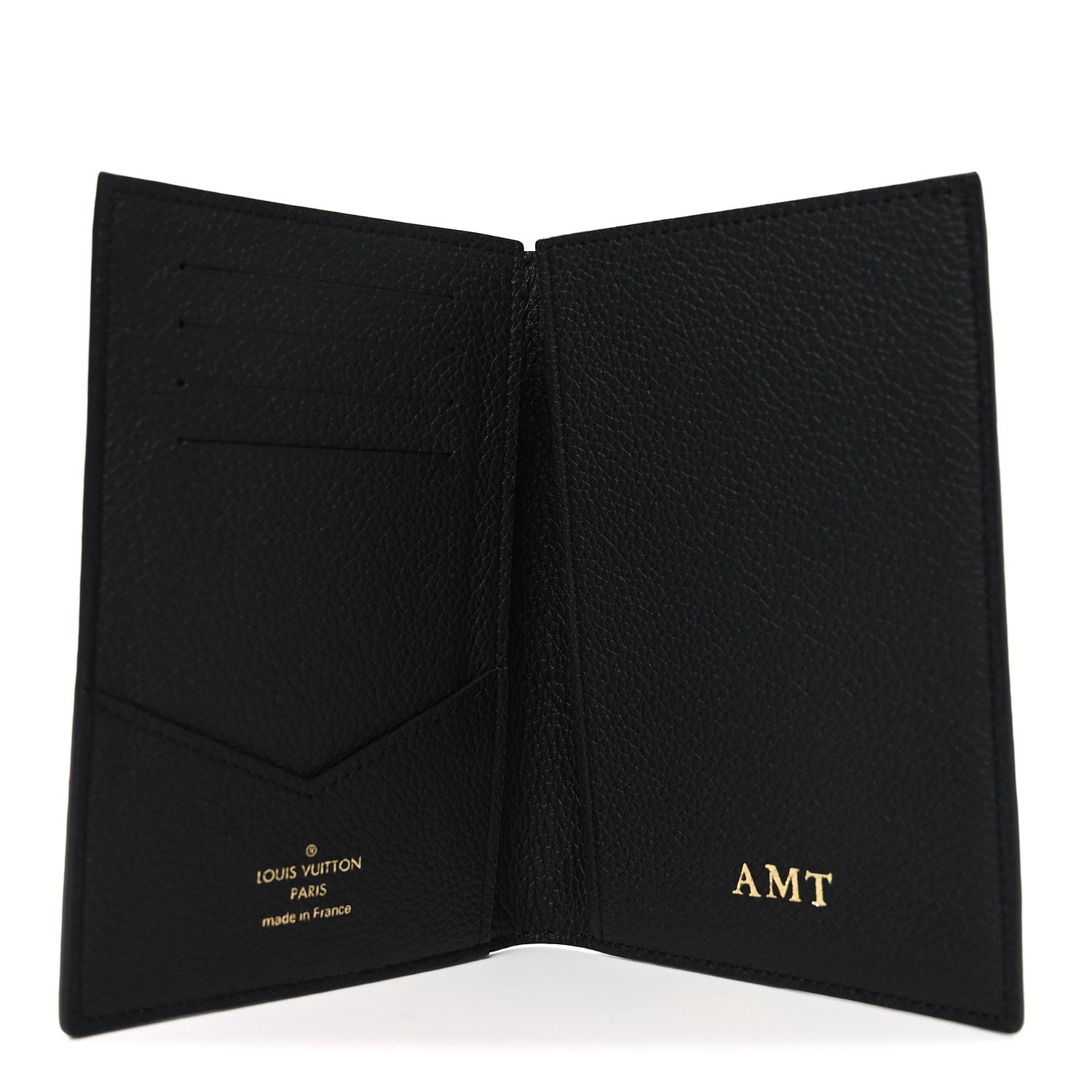 Louis Vuitton Empreinte Monogram Passport Cover Black 5 of 7