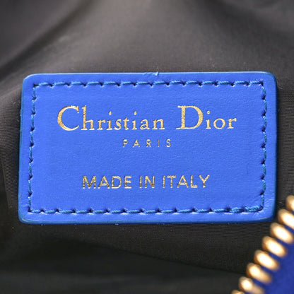 Christian Dior Technical Fabric Toile De Jouy DiorTravel Nomad Pouch Fluorescent Blue 6 of 10