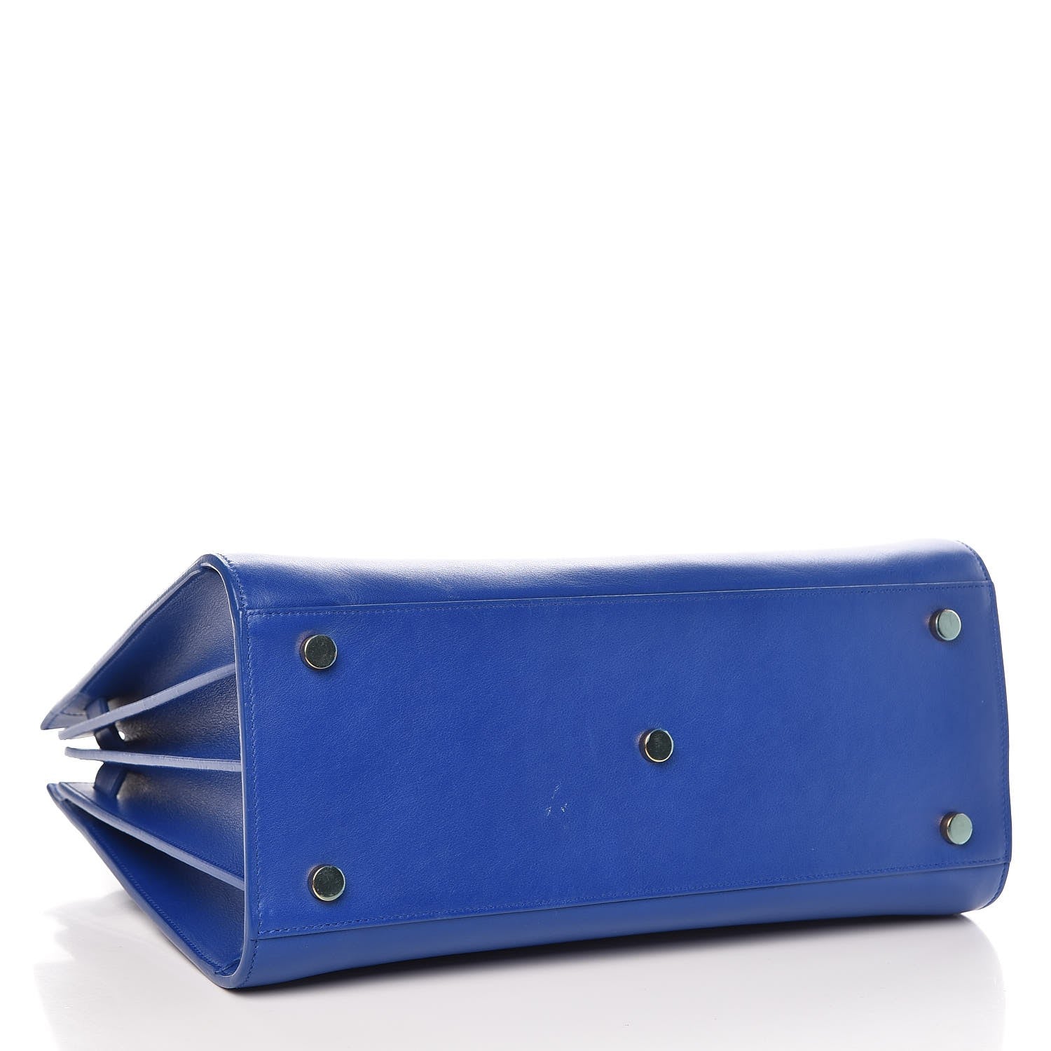 Saint Laurent Calfskin Small Sac De Jour Blue Majorelle 7 of 19
