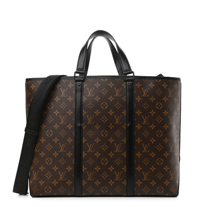 Louis Vuitton Monogram Macassar Weekend Tote PM 1 of 10
