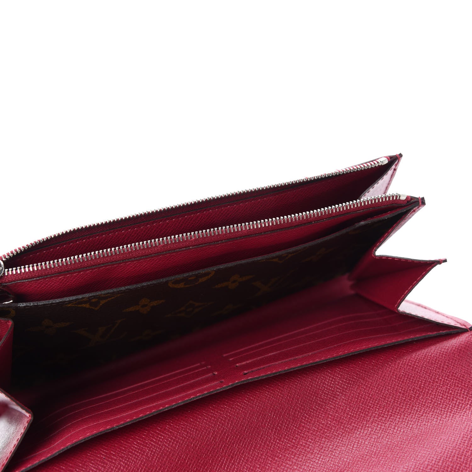 Louis Vuitton Epi Monogram Marie Rose Wallet Fuchsia 5 of 7