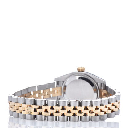 Rolex Stainless Steel 18K Yellow Gold Diamond 26mm Oyster Perpetual Datejust Watch Champagne Jubilee 179173 4 of 6