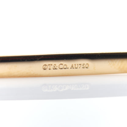 Tiffany 18K Yellow Gold 1837 Bar Drop Earrings 3 of 4