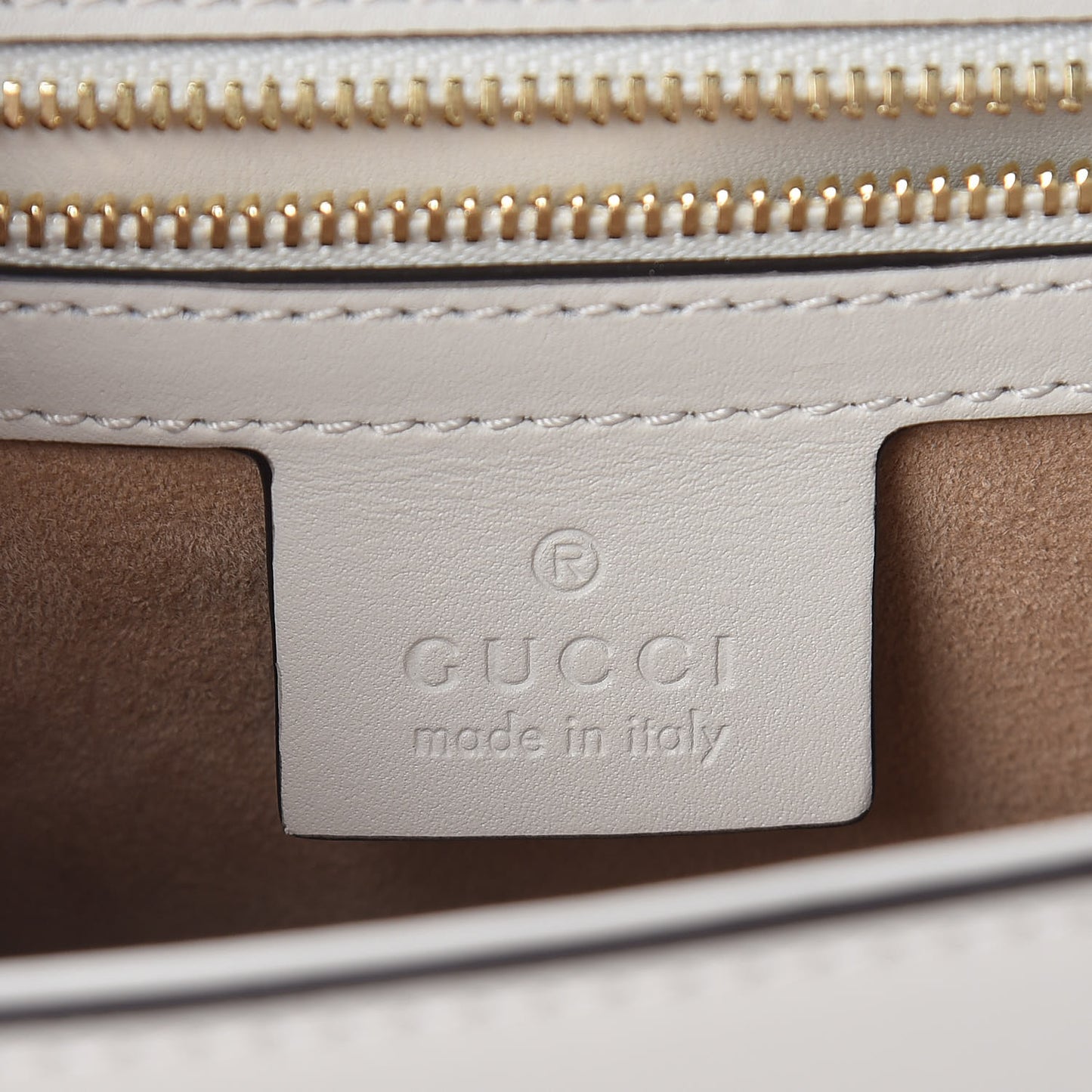 Calfskin Embroidered Small Sylvie Shoulder Bag White