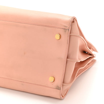 Saint Laurent Calfskin Large Sac de Jour Carryall Nude Powder 7 of 10